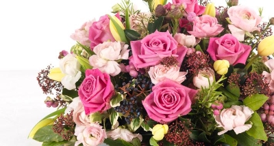 Funeral Posy ,  Florists choice
