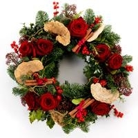 FESTIVE DOOR WREATH