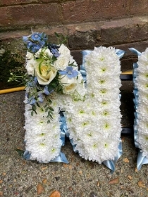 LETTERS  (massed white)